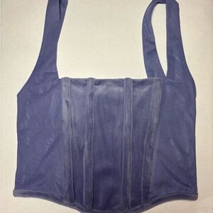 VELVET PURPLE CORSET
